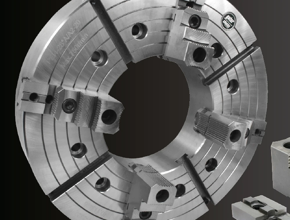 Chucks, mordazas, prensas y workholding