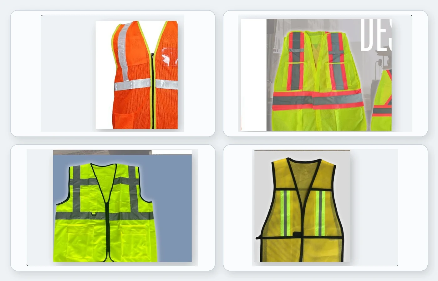 Chalecos y ropa de alta visibilidad